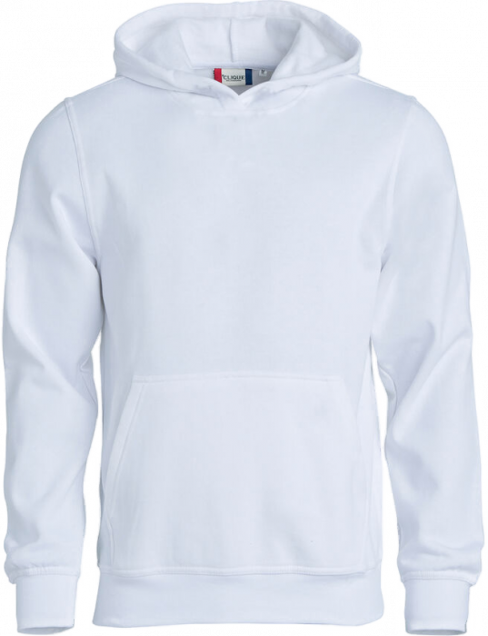 Clique - Cotton Hoodie Junior - Bianco