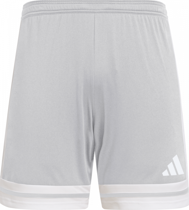 Adidas - Squadra 25 Shorts - T Light Grey & blanco