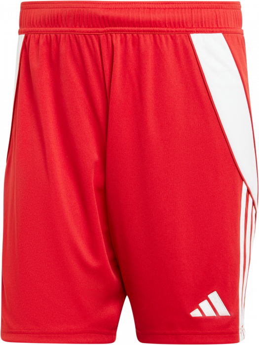 Adidas - Tiro 24 Shorts - T Power Red & bianco