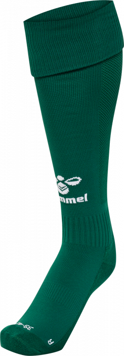 Hummel - Essential Football Socks - Evergreen & white