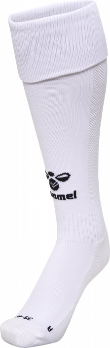 Hummel - Essential Football Socks - Branco & preto