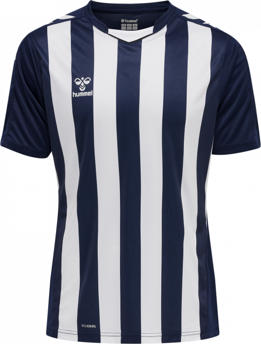 Hummel - Core Xk Striped Jersey - Marine & biały