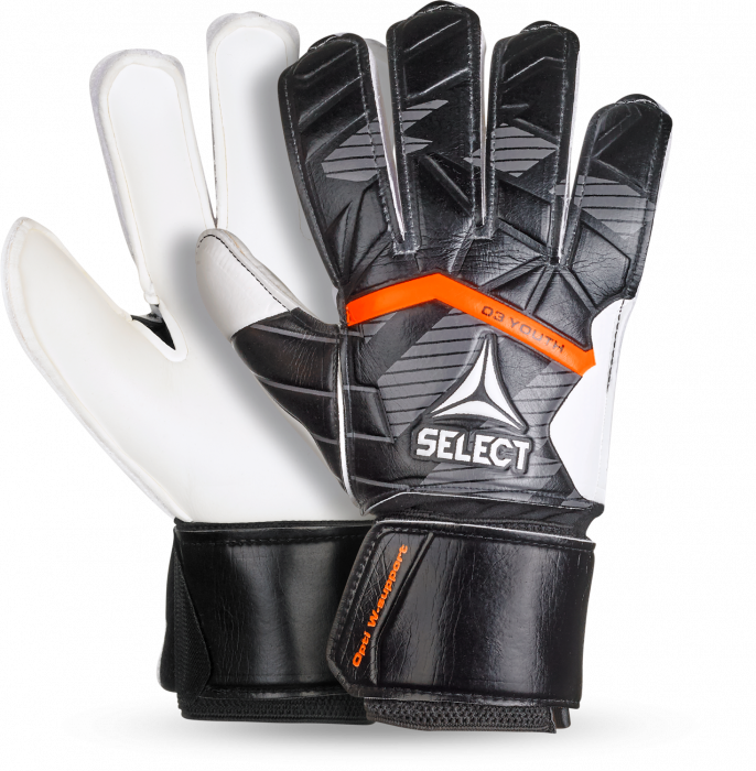 Select - 03 Youth V25 Goal Keeper Gloves - Nero