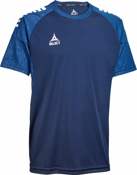 Select - Spain V25 Player Shirt S/s - Granatowy & biały