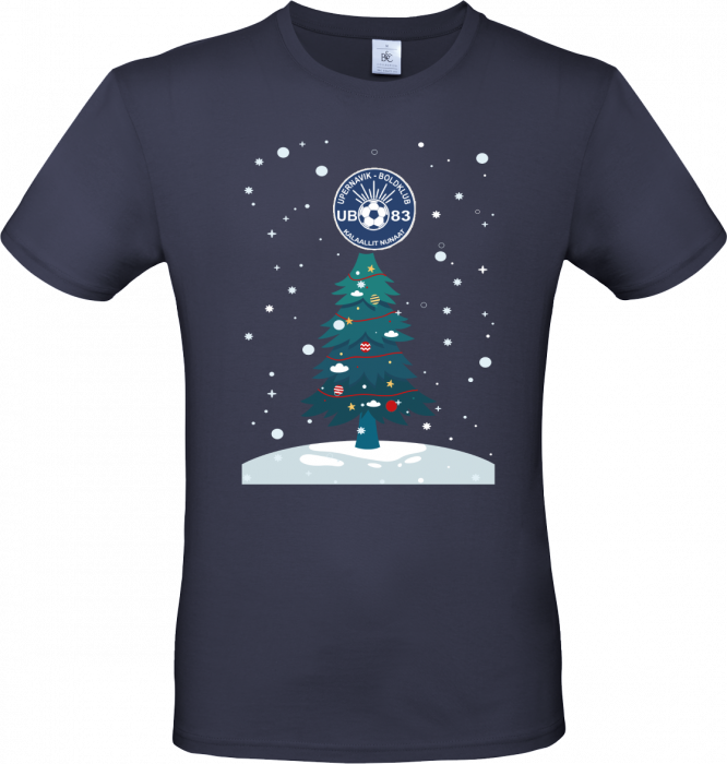 B&C - Ub-83 Jule T-Shirt Voksen - Navy